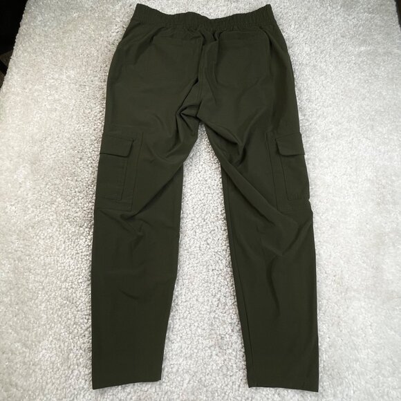 Athleta Chelsea Cargo Pant Olive Green Hiking Outdoors - Picture 3 of 9